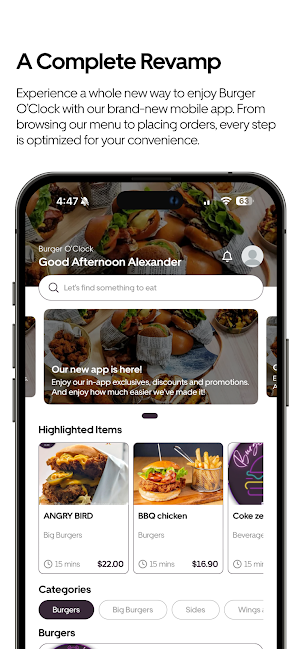 Burger O'Clock Screenshot 1