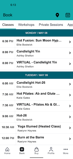 Willow Gardens Hot Yoga Screenshot 1