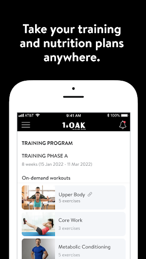 1OAK Health Club Screenshot 2