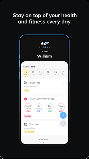 Minett Fitness Screenshot 1