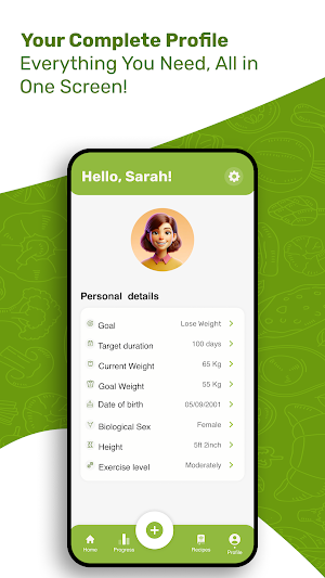 TrakEat - Calories Tracker Screenshot 3