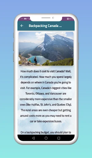 Canada Travel Guide Screenshot 0