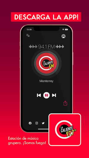 La Caliente FM Screenshot 0
