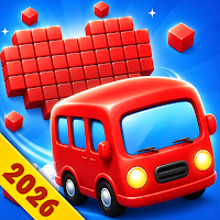 Car Sort: Pixel Color Puzzle