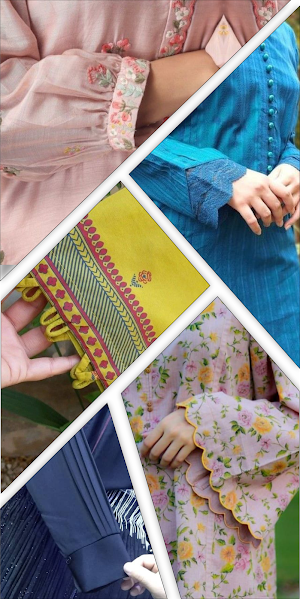 Girls Kurti Sleeves Designs Screenshot 1
