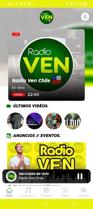 Radio Ven Chile Screenshot 1