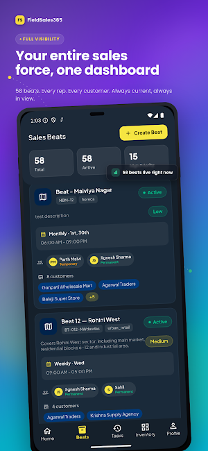 Field Sales 365-Sales Tracker Screenshot 3