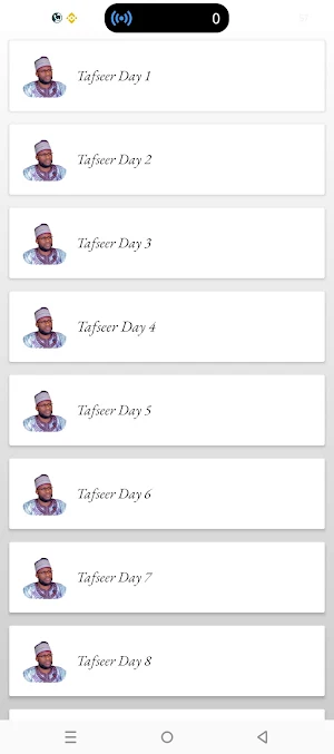 Prof Mansur Isah Yelwa Tafseer Screenshot 1