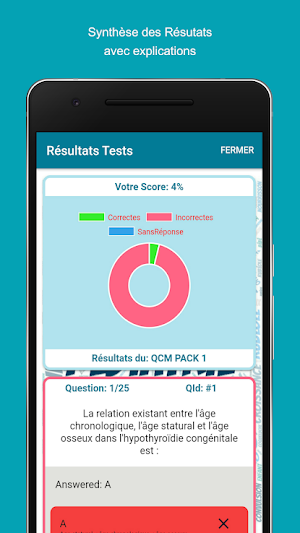 Dossiers QCM Pédiatrie Screenshot 2