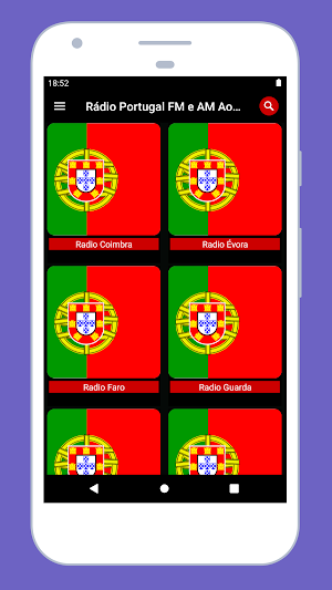 Portugal Radio Stations FM AM Screenshot 1