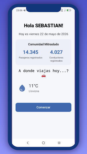 MiTraslado Pasajero Screenshot 0
