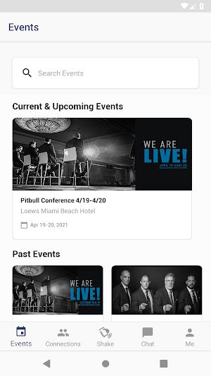 Pitbull Conference Screenshot 1