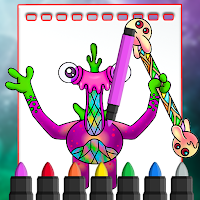 Meebkin Monsters Coloring Book