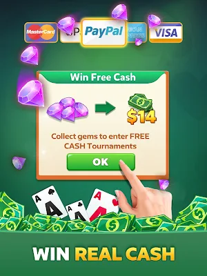 Solitaire Win Cash Screenshot 1