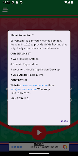 Radio Kulmiye Screenshot 3