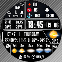 N-SPORT750 DigitalWeather Face