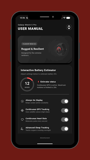 Galaxy Watch 5 Pro app Guide Screenshot 1
