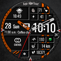 Digital Watch Face CUE105