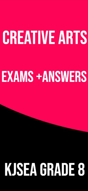 Creative Arts Grade 8 Exams Screenshot 1