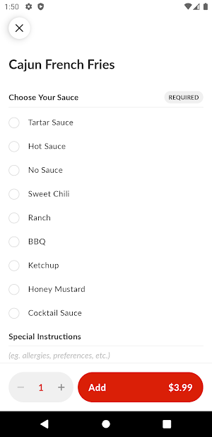 Crab King Cajun Boil and Bar Screenshot 3