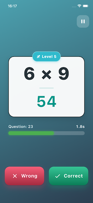 Math Speedy - Fast Math Game Screenshot 1