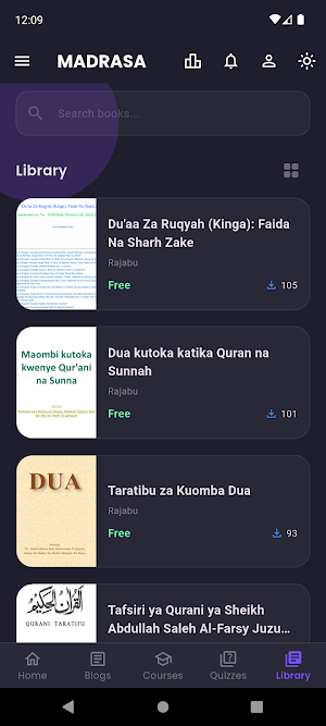 Madrasa kwa Kiswahili Screenshot 0