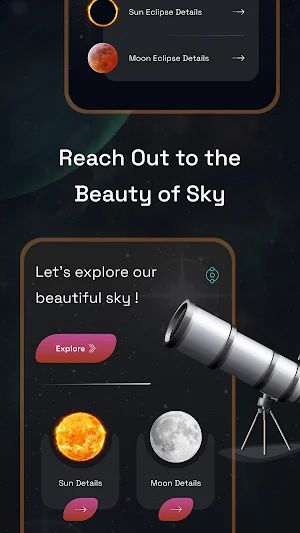 Sky Observation: View Star Map Screenshot 1