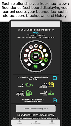 Boundaries Health Check Screenshot 2