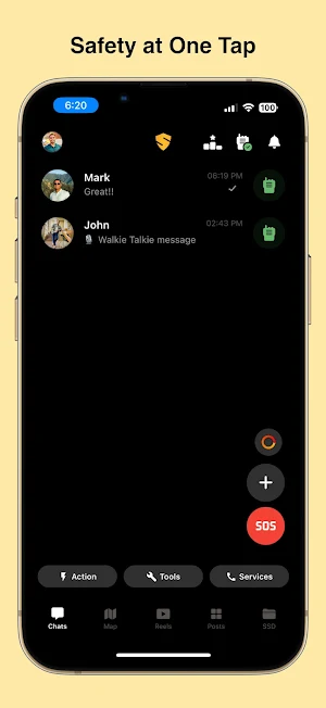 Safety App Screenshot 0