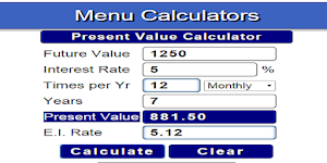 Financial Calculators 3 in 1 Screenshot 2