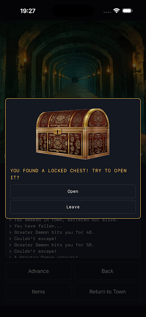 Into the Dungeon: Loot & Loop Screenshot 1