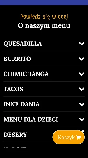 Sombrero Kuchnia Meksykańska Screenshot 2