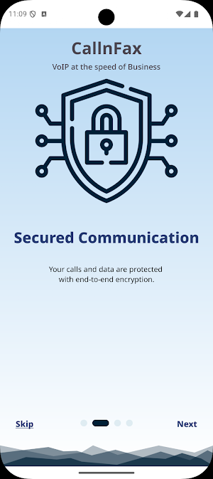 CallnFax Softphone Screenshot 2