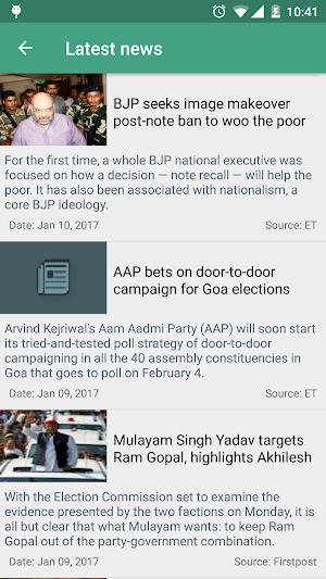 Election Watch - Track your elections Screenshot 2