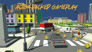 Road Rage – Car Crash City Endless Runner Racing Screenshot 0