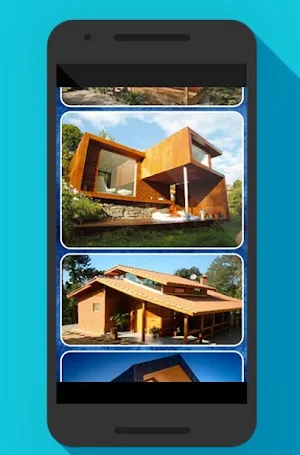 Wooden House Design Screenshot 3