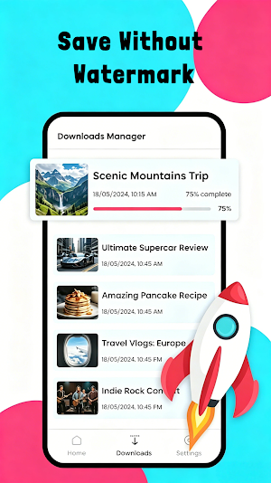 TikSaver: Video Downloader HD Screenshot 2