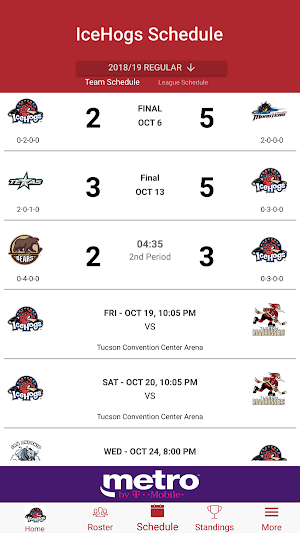 Rockford IceHogs Screenshot 3