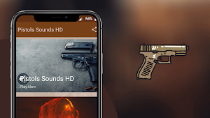 Pistol Sounds - Real Gun Sound Ringtones Screenshot 0