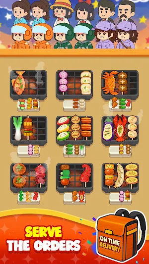 Grill Sort Cooking Sizzle Screenshot 3