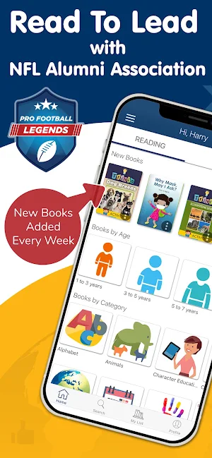 Kids Read To Lead with NFL Alumni Association Screenshot 0