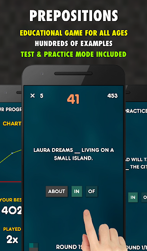 Prepositions Test & Practice PRO Screenshot 0