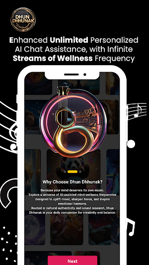 Dhun Dhhunak: AI Mind Wellness Screenshot 2