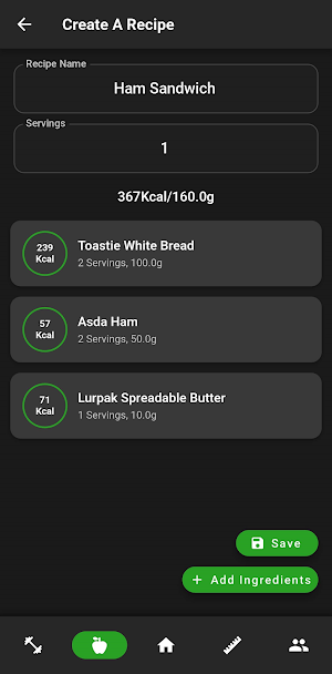 NutriMotion: Diet & Gym Logger Screenshot 2