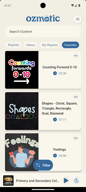 Ozmotic Learning Screenshot 2