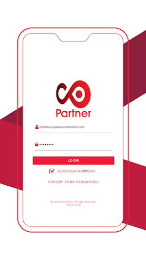 ChefOnline Partner Screenshot 0