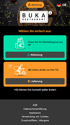 Restaurant Buka Screenshot 1