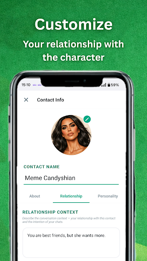 Chats-AI: Chat, Text, Clone. Screenshot 3