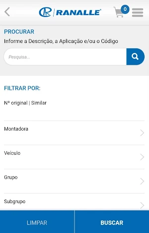 Ranalle - Catálogo Screenshot 1