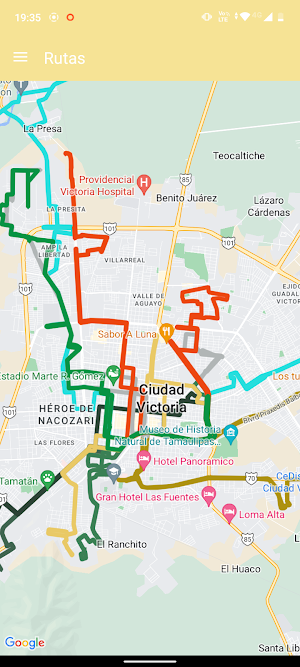 Rutas de Micro Victoria Screenshot 1